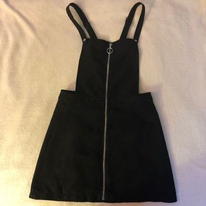 H&M Black Overall Dress